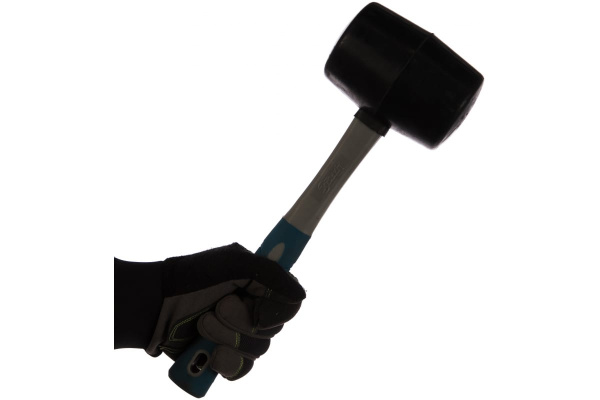 Резиновая киянка, фибергласовая рукоятка, 910 г РемоКолор 38-6-212