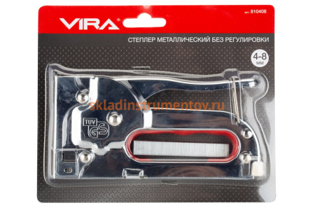 Металлический степлер Vira 4-8 мм 810408