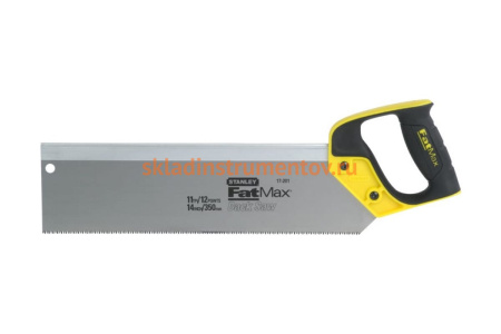 Универсальная ножовка по дереву с обушком и с закаленным зубом 13х350мм Stanley Fatmax 2-17-202