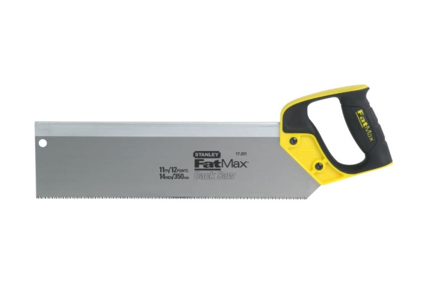 Универсальная ножовка по дереву с обушком и с закаленным зубом 13х350мм Stanley Fatmax 2-17-202
