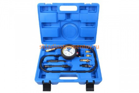 Тестер утечки в цилиндрах с набором адаптеров ROCKFORCE 7 предметов RF-4011217
