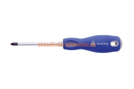Крестовая отвёртка Phillips 2х100 мм МАСТАК 041-02101H