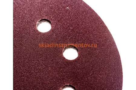 Круг шлифовальный на липкой основе (5 шт; 125 мм; Р180) ПРАКТИКА 031-525