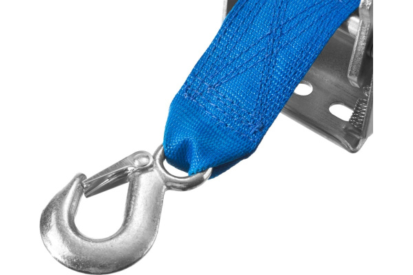 Ручная барабанная лебедка Зубр ПРОФЕССИОНАЛ ленточная 0,5т 8м 43115-0.5