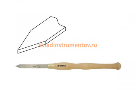 Резец токарный HSS Line Profi (18х150х465 мм; отрезной) NAREX 818203