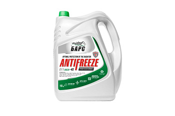 Антифриз БАРС PROFESSIONAL зеленый, G11, 10 кг TNNBARS00028