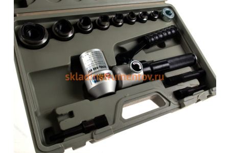 Гидравлический ручной угловой пресс для пробивки отверстий КВТ ПГРОу-60А 66535 Гидравлический ручной угловой пресс для пробивки отверстий КВТ ПГРОу-60А 66535