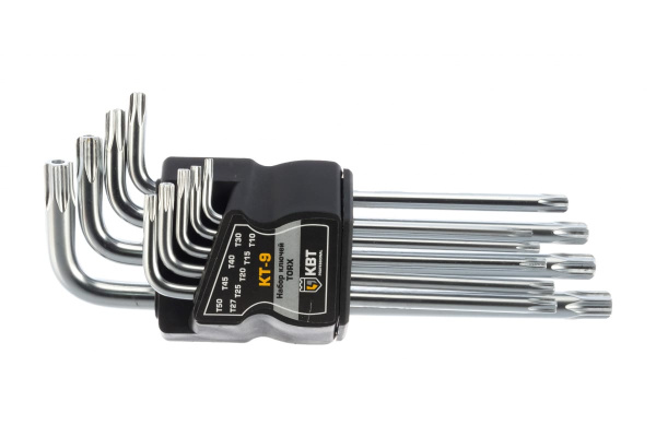 Набор ключей КВТ TORX КТ-9 Т10-Т50 79202