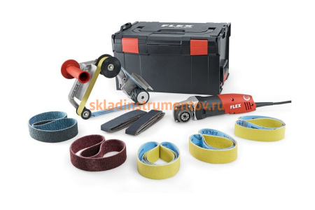 Ленточная машина для шлифования труб FLEX TRINOXFLEX, BRE 14-3 125 Set 433446