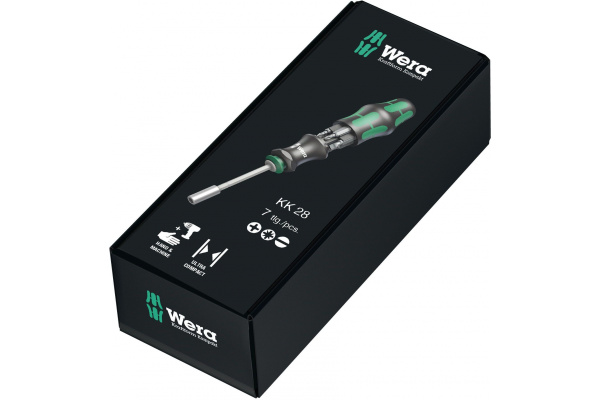 Битодержатель+Биты Wera Kraftform Kompakt 28 SB WE-073240