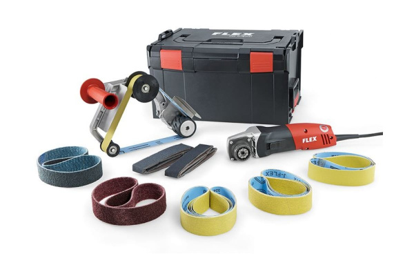 Ленточная машина для шлифования труб FLEX TRINOXFLEX, BRE 14-3 125 Set 433446