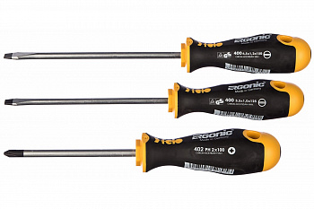 Набор отверток 3 шт в упаковке Felo Ergonic 40093118