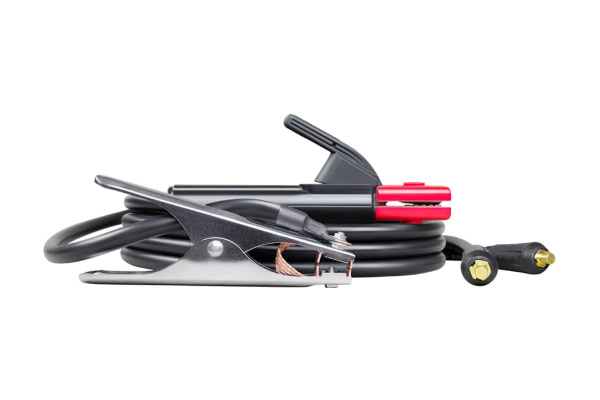 Комплект сварочных проводов КГ1х25, 1.5+2 м, 25 кв. мм, электрододержатель, зажим Foxweld 3372