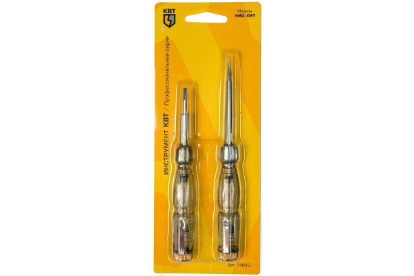 Набор индикаторных отверток КВТ НИО-02Т 74840
