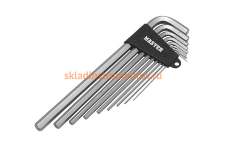 Набор Г-образных шестигранных ключей 9 предметов AIST 1053309H-M 00-00003732