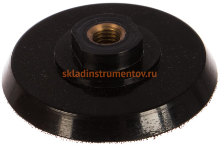 Пластиковый держатель для шлиф-кругов на липучке (100 мм; М14) MESSER 01-51-002