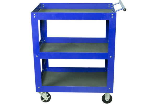 Открытая тележка, 3 полки, синяя МАСТАК 520-33720B