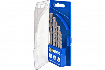 Набор сверл по бетону Профи (5 шт; 4, 5, 6, 8, 10 мм) ПРАКТИКА 640-322