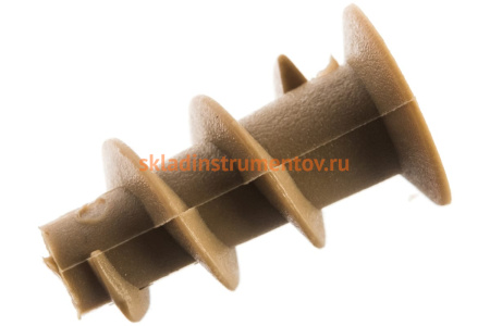 Дюбель нейлоновый с установочным инструментом для гипсокартона 100 шт. (23 мм; ТФ5) ЗУБР 4-301255