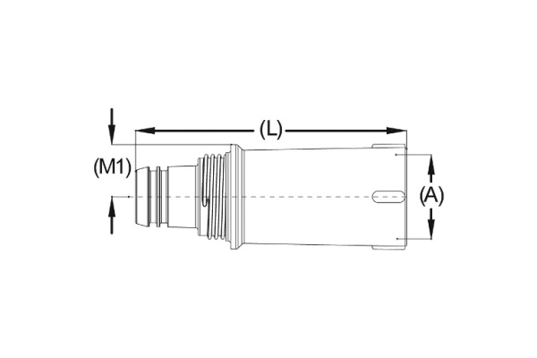 Заглушка временная "ШиреФит" (20 мм; штуцер с гайкой) для трубопровода Зубр 51512-20
