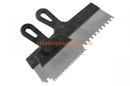 Фасадный зубчатый шпатель РемоКолор 12-1-150