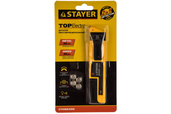 Многофункциональный металлодетектор STAYER STANDARD TOPElectro 45296
