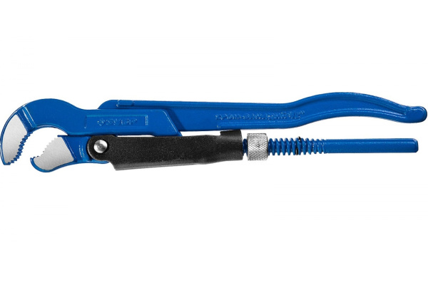 Трубный ключ Зубр КТР-S, №0 изогнутые губки 27336-0_z02