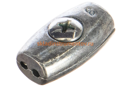 Зажим троса Зубр Бочонок, 3мм, ТФ5, 25 шт 4-304455-03 Зажим троса Зубр Бочонок, 3мм, ТФ5, 25 шт 4-304455-03