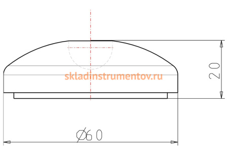 Диск для шарнирной опоры KIPP K0415.2060