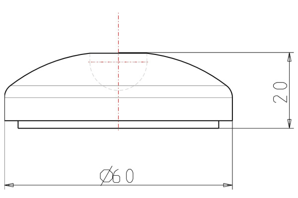 Диск для шарнирной опоры KIPP K0415.2060