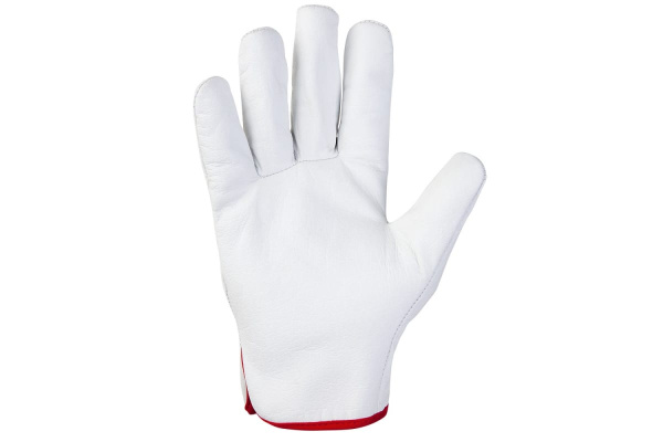 Кожаные перчатки Jeta Safety Smithcraft белые JLE421-8/M Кожаные перчатки Jeta Safety Smithcraft белые JLE421-8/M