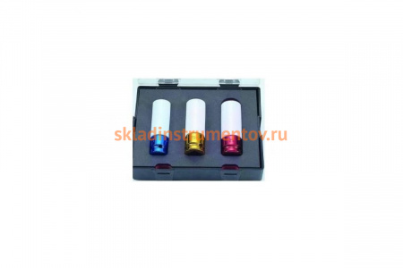 Набор колесных головок 1/2" с покрытием FORCE K4032