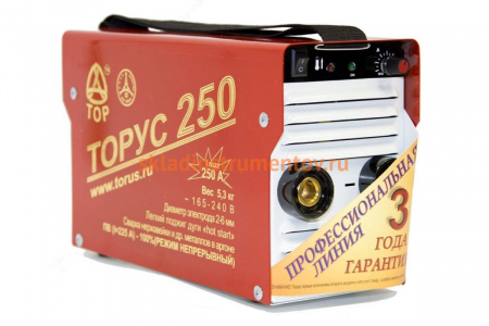 Сварочный инвертор ТОРУС-250 НАКС