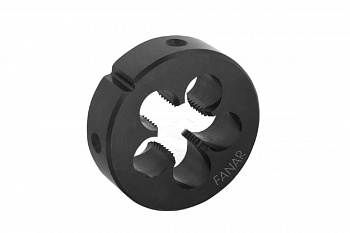 Плашка для труднообрабатываемых сталей FANAR М 5x0,8 6g HSSE INOX DIN22568/N2-188001-0050/