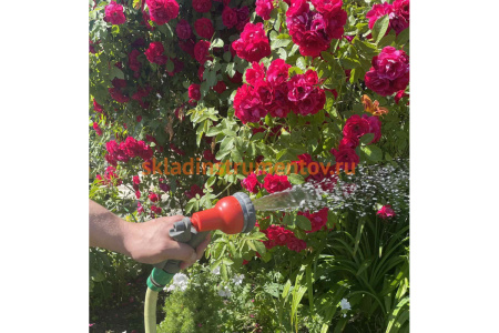 Пистолет поливочный 8-ми режимный QUATTRO ELEMENTI 646-133