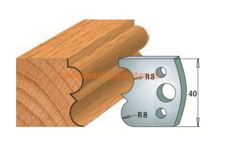 Комплект из 2-х ножей SP (40x4 мм) CMT 690.028