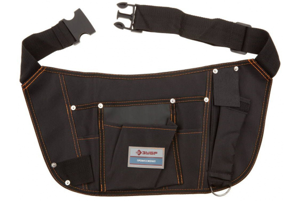Пояс для инструментов нейлоновый (9 карманов) Ладья Зубр 38653