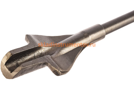 Зубило канавочное с отвалом SDS Plus (22х250 мм) ПРАКТИКА 773-811