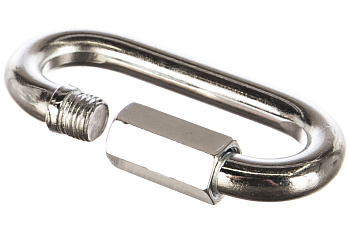 Карабин винтовой оцинкованный с муфтой 5 шт. (12 мм; ТФ5) Зубр 4-304535-12