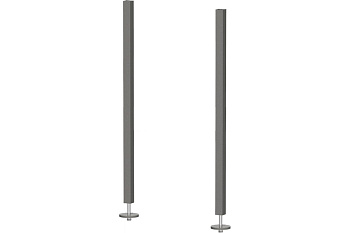 Комплект кронштейнов для крепления перфорированных панелей к оцинкованной столешнице FERRUM 01.A3-NEW