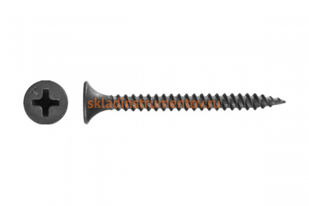 Саморезы KRAFTOOL СГМ гипсокартон-металл, 30 х 3.5 мм, 6500 шт, фосфатированные, 3001-30