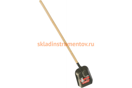 Совковая лопата МАСТЕР ЛСП, деревянный черенок, ЗУБР 39577
