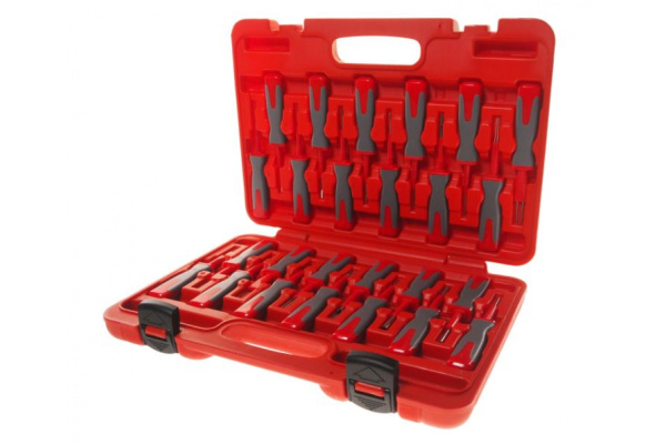 Набор инструментов для ремонта автоэлектропроводки JTC 25 предметов JTC-4568