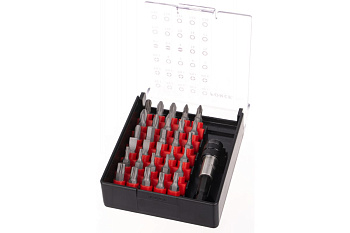 Набор бит 31 шт., в пластиковом кейсе FORCE 2313