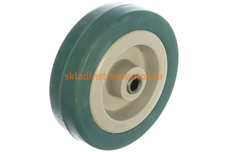 Колесо (75 мм; г/п 50 кг; резина/полипропилен) ЗУБР 30956-75