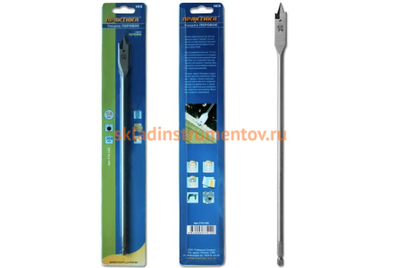 Сверло перовое по дереву (14х300 мм) ПРАКТИКА 774-122