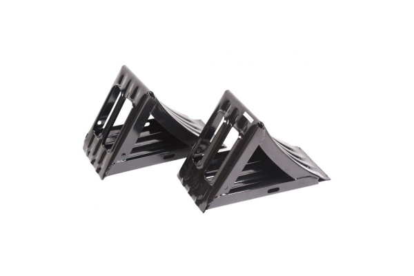 противооткатный металлический упор под колесо для грузовых а/м с ручкой ROCKFORCE RF-TRN37-2