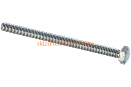 Болт ЗУБР ГОСТ 7798-70, M6 x 80 мм, 3 шт, кл. пр. 5.8, оцинкованный, 303086-06-080