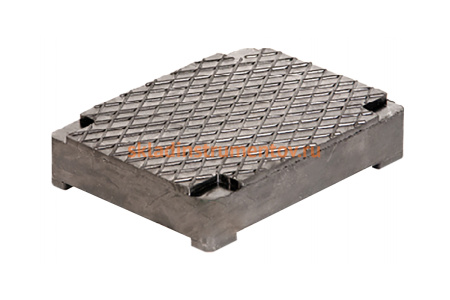 Опора для ножничных подъёмников 160x120x35 мм наборная по высоте WIEDERKRAFT 5041023