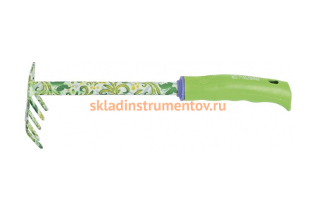 Грабли 5-зубые прямые Palisad пластиковая рукоятка 62039
